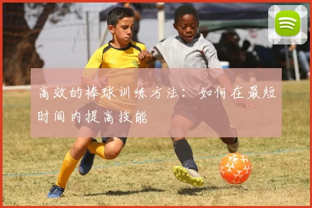 高效的棒球训练方法：如何在最短时间内提高技能