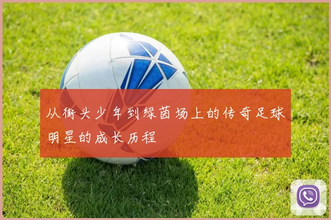 从街头少年到绿茵场上的传奇足球明星的成长历程