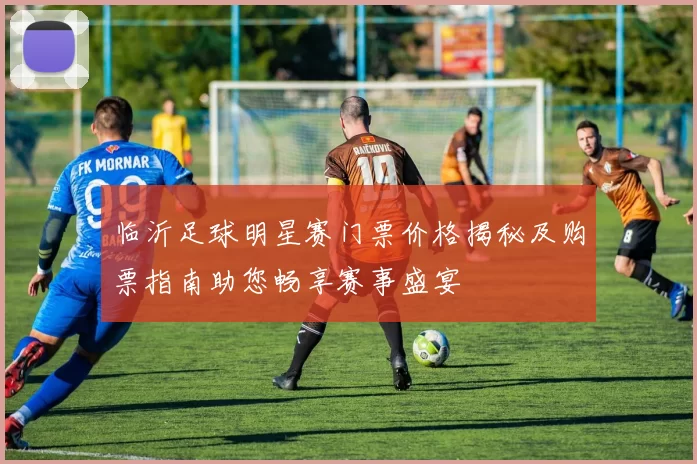 临沂足球明星赛门票价格揭秘及购票指南助您畅享赛事盛宴